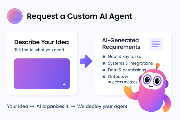 Request a Custom Agent